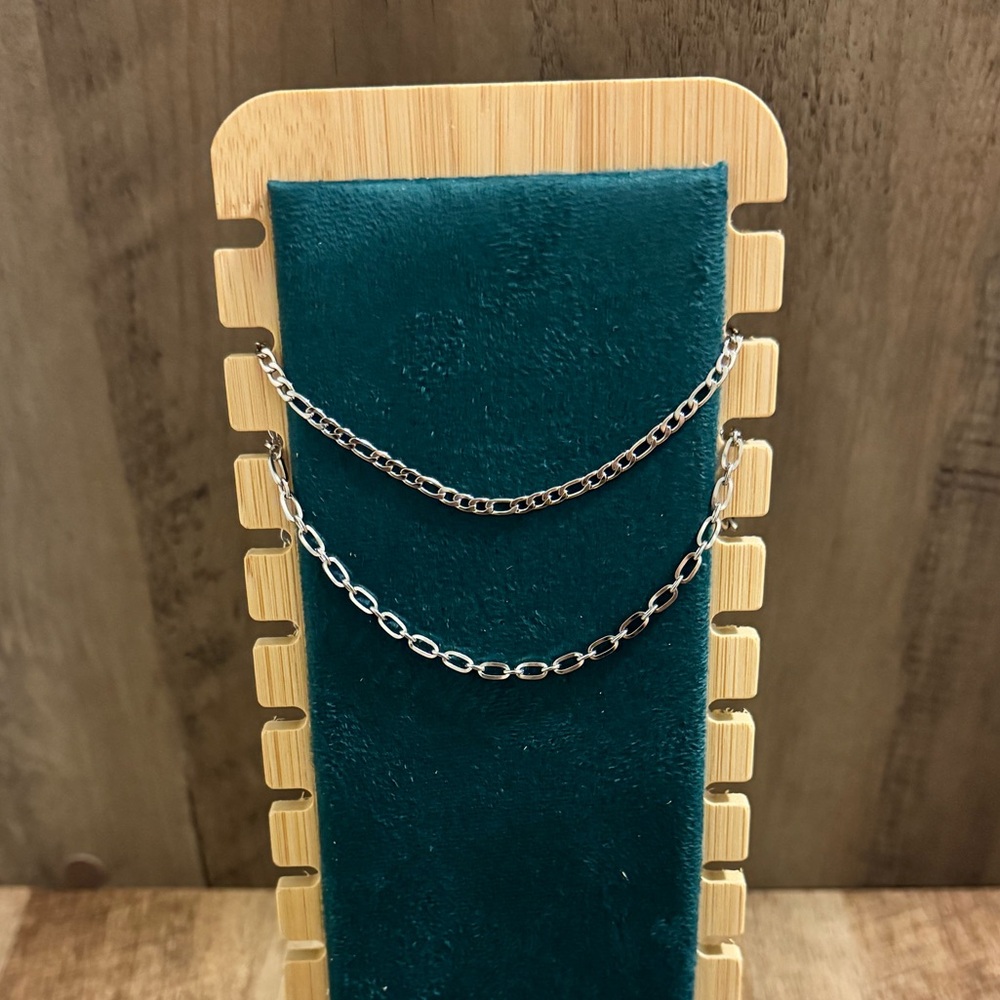 NWT - Stainless Steel Bracelet Set